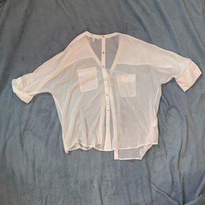 Sheer White Top